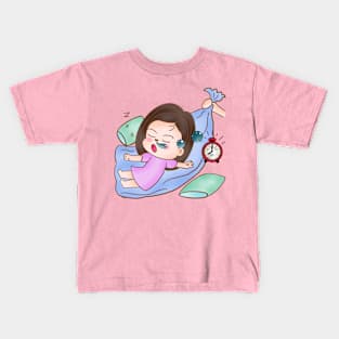 sleeping girl Kids T-Shirt